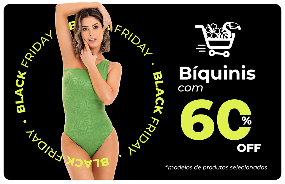 Biquínis 60% OFF
