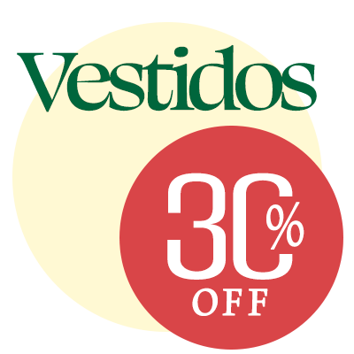 Vestidos - 30% OFF