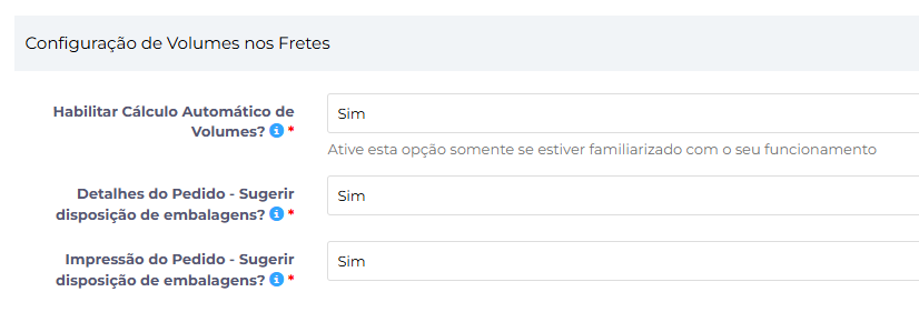 configuração